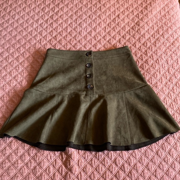 HYFVE Dresses & Skirts - Faux Suede Skirt